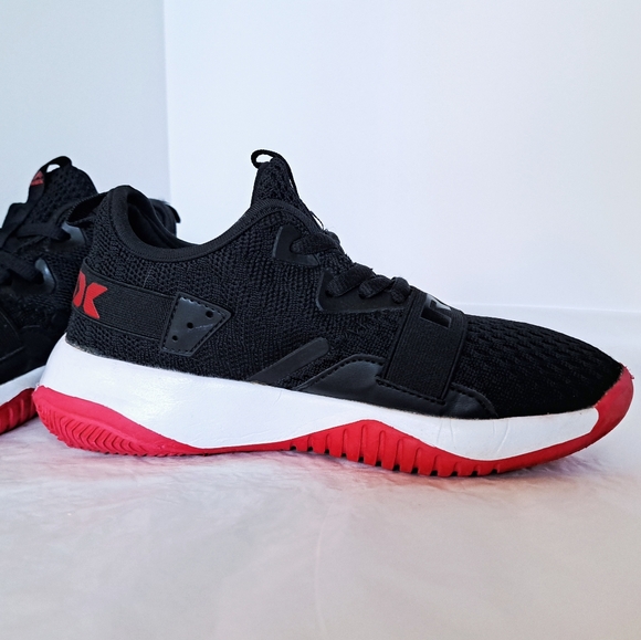 Reebok RBX Prime boys training shoes Red/Black/White Size 3Y (21.6cm) - Picture 4 of 7